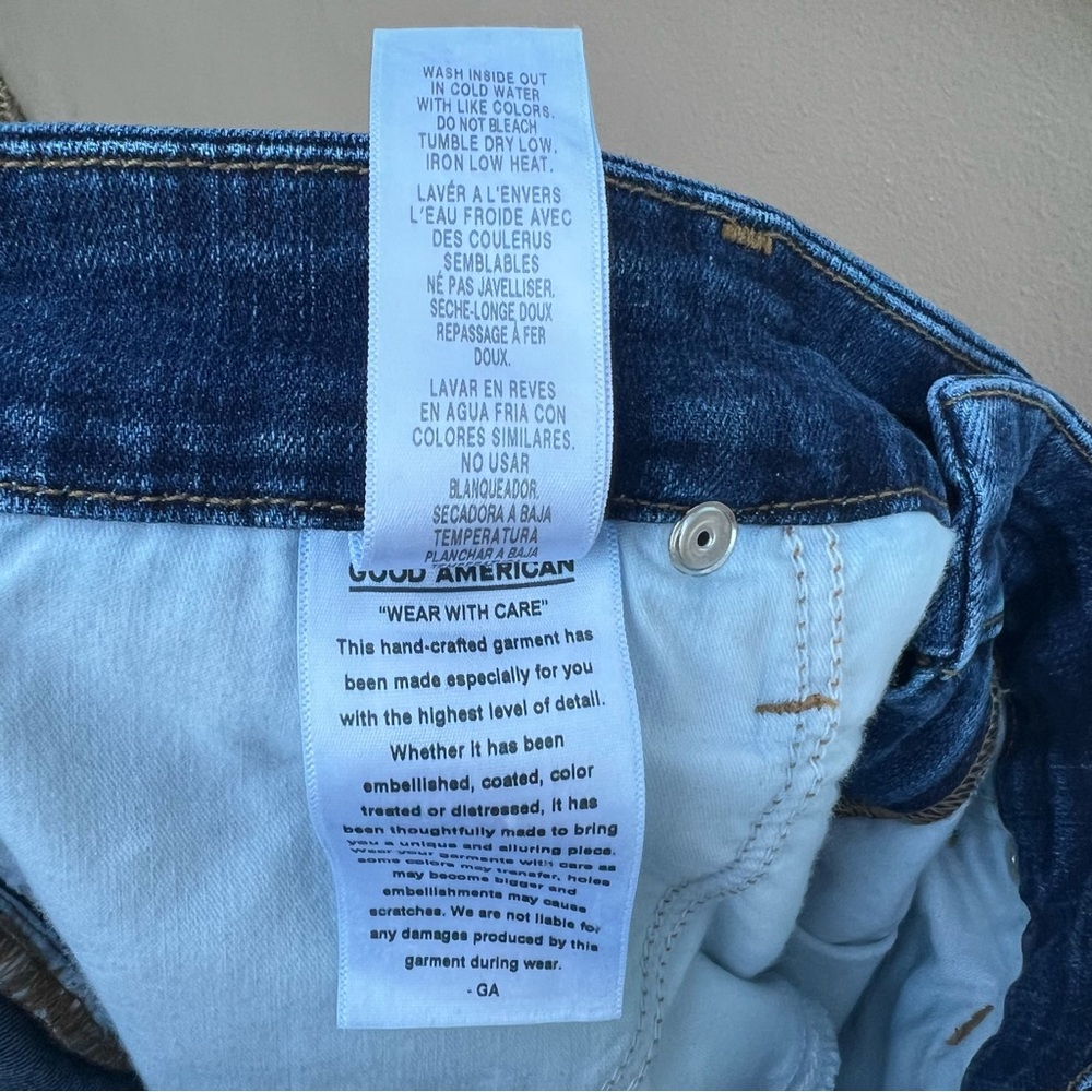 Good American Good Straight Women’s Jeans in size 15/33 Plus Size Denim - Picture 6 of 9
